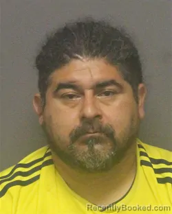 Mugshot of CLEMENTE URIEL SALGADO booked in Guilford County, North Carolina on July 4, 2026