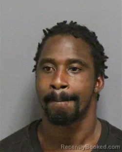 Mugshot of Devin Antonio Brown booked in Guilford County, North Carolina on August 24, 2026