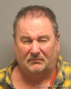 Mugshot of DONALD DWAIN BRANN booked in Guilford County, North Carolina on March 12, 2026