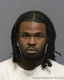 Mugshot of Darius Jeremiah Corbett booked in Guilford County, North Carolina on August 23, 2026
