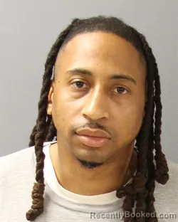 Mugshot of DEREK LAMONDE EDWARDS booked in Guilford County, North Carolina on March 15, 2026