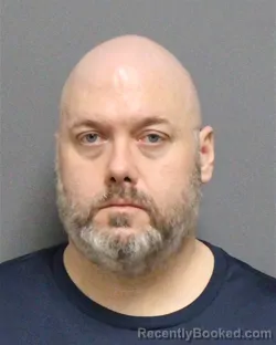 Mugshot of Damien Scott Evans booked in Guilford County, North Carolina on August 27, 2026