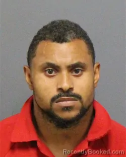Mugshot of Desmand Oliver Gray booked in Guilford County, North Carolina on August 27, 2026