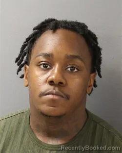 Mugshot of DEONTRE ANTWUN HORNE booked in Guilford County, North Carolina on May 27, 2026