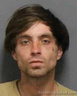 Mugshot of DEVIN TRES HUBBS booked in Guilford County, North Carolina on July 7, 2026