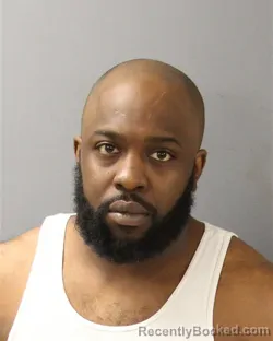 Mugshot of DESMIN TILYON MEARITE booked in Guilford County, North Carolina on March 18, 2026