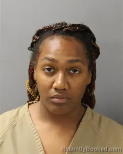 Mugshot of DERAYSIA RENAE REINHARDT booked in Guilford County, North Carolina on June 16, 2026