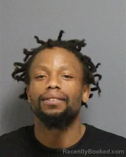 Mugshot of Dayron Lamond Stevenson booked in Guilford County, North Carolina on September 9, 2026