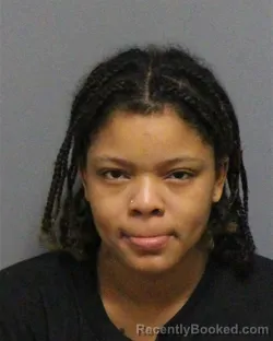 Mugshot of Dalaysha Idalia D Warren booked in Guilford County, North Carolina on September 6, 2026