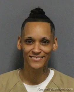 Mugshot of EBONY NICOLE HERBIN booked in Guilford County, North Carolina on June 16, 2026