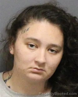 Mugshot of Erica Shyann Jacobs booked in Guilford County, North Carolina on August 31, 2026