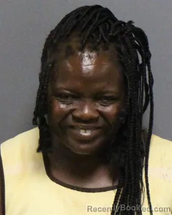 Mugshot of Emma Agiri Manake booked in Guilford County, North Carolina on September 14, 2026