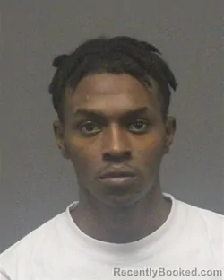 Mugshot of HYZAN JAALIK BROWN booked in Guilford County, North Carolina on March 25, 2026