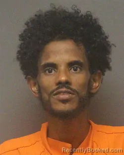 Mugshot of Hassan Babiker Hussein Mahmoud booked in Guilford County, North Carolina on September 14, 2026