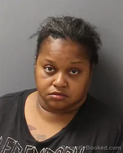 Mugshot of Jasmine Lashonda Anderson booked in Guilford County, North Carolina on August 27, 2026