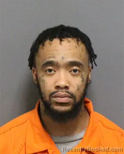Mugshot of Jacquan Nykedrial Baldwin booked in Guilford County, North Carolina on August 24, 2026
