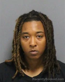 Mugshot of JADAE` ANDREA COLLINS booked in Guilford County, North Carolina on June 29, 2026