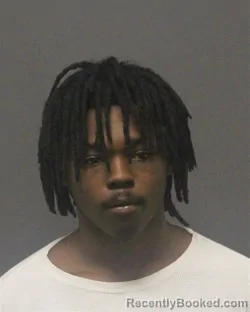 Booking photo from Guilford County, North Carolina