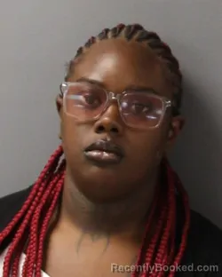 Mugshot of Janyah Nicole Dulin booked in Guilford County, North Carolina on August 31, 2026
