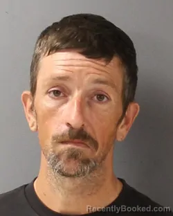 Mugshot of Justin Andrew Glisson booked in Guilford County, North Carolina on August 25, 2026