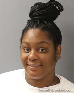 Mugshot of Jah-Nae Jackquelin Lowe booked in Guilford County, North Carolina on August 29, 2026