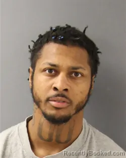 Booking photo from Guilford County, North Carolina