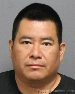 Mugshot of JOSE GREGORIO MENJIVAR REYES booked in Guilford County, North Carolina on June 20, 2026