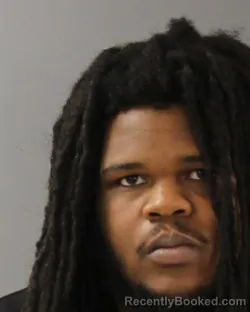 Mugshot of Jamorion Ishon Mebane booked in Guilford County, North Carolina on August 18, 2026