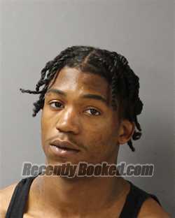 Booking photo from Guilford County, North Carolina