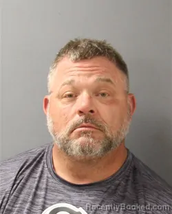 Mugshot of JUSTIN LEE RUSSELL booked in Guilford County, North Carolina on May 21, 2026