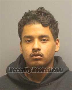 Booking photo from Guilford County, North Carolina