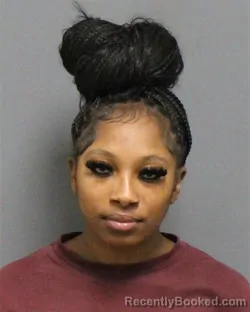 Mugshot of JADE EMON SANDERS booked in Guilford County, North Carolina on June 18, 2026