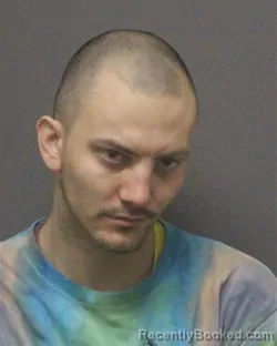 Booking photo from Guilford County, North Carolina