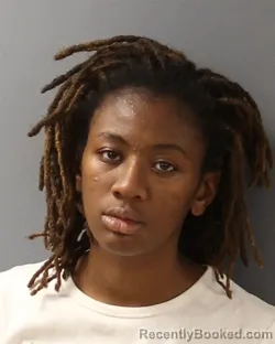 Mugshot of Jaiyla Ashanti Williams booked in Guilford County, North Carolina on August 19, 2026