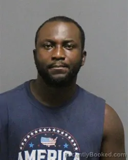 Mugshot of Koffi Antoine C Assoumani booked in Guilford County, North Carolina on August 28, 2026