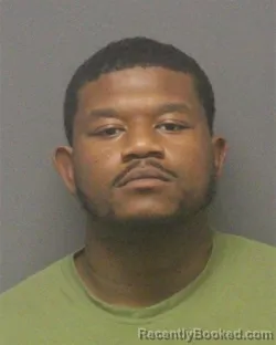Mugshot of KENTRELL JERMAINE BURNS booked in Guilford County, North Carolina on July 6, 2026