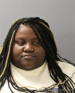 Mugshot of KIERRA ZIPPORAH CARTER booked in Guilford County, North Carolina on March 29, 2026