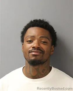 Mugshot of KHASI LAMARIUS GLADDEN booked in Guilford County, North Carolina on June 25, 2026