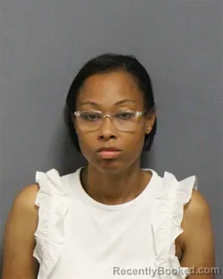 Mugshot of Kiera Sade Hairston booked in Guilford County, North Carolina on August 20, 2026