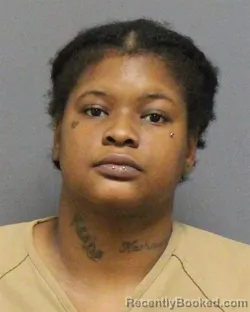 Mugshot of Keari Nievaeh Johnson booked in Guilford County, North Carolina on August 26, 2026