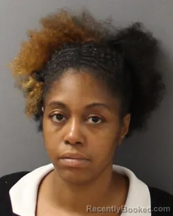 Mugshot of Kavondea Indria Mclaughlin booked in Guilford County, North Carolina on August 27, 2026