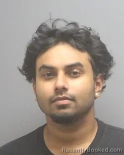 Mugshot of Kishan Roy booked in Guilford County, North Carolina on September 13, 2026