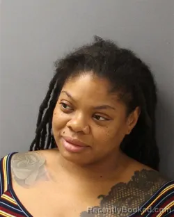 Mugshot of LATASHA LATICE JUDKINS booked in Guilford County, North Carolina on July 2, 2026
