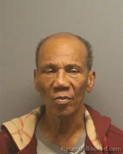 Mugshot of LARRY EUGENE THOMAS booked in Guilford County, North Carolina on March 14, 2026