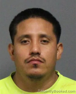 Mugshot of MIGUEL ANGEL ANGUIANO-TORRES booked in Guilford County, North Carolina on July 11, 2026