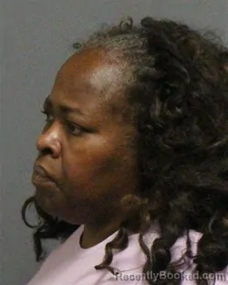 Mugshot of MICHELLE LYVETTE ADAMS booked in Guilford County, North Carolina on July 7, 2026