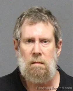 Mugshot of Mark James Burns booked in Guilford County, North Carolina on August 20, 2026
