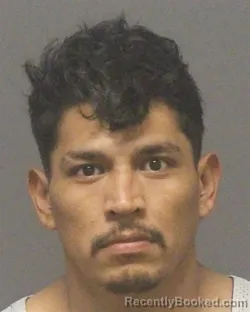 Mugshot of Mario Cirilo-Carranza booked in Guilford County, North Carolina on August 26, 2026