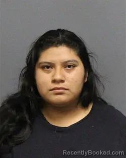 Mugshot of Martina Gonzalez Lopez booked in Guilford County, North Carolina on September 14, 2026