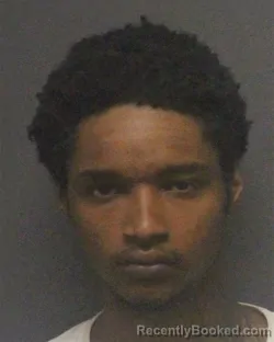 Mugshot of Malique Larrell Jefferson booked in Guilford County, North Carolina on August 21, 2026